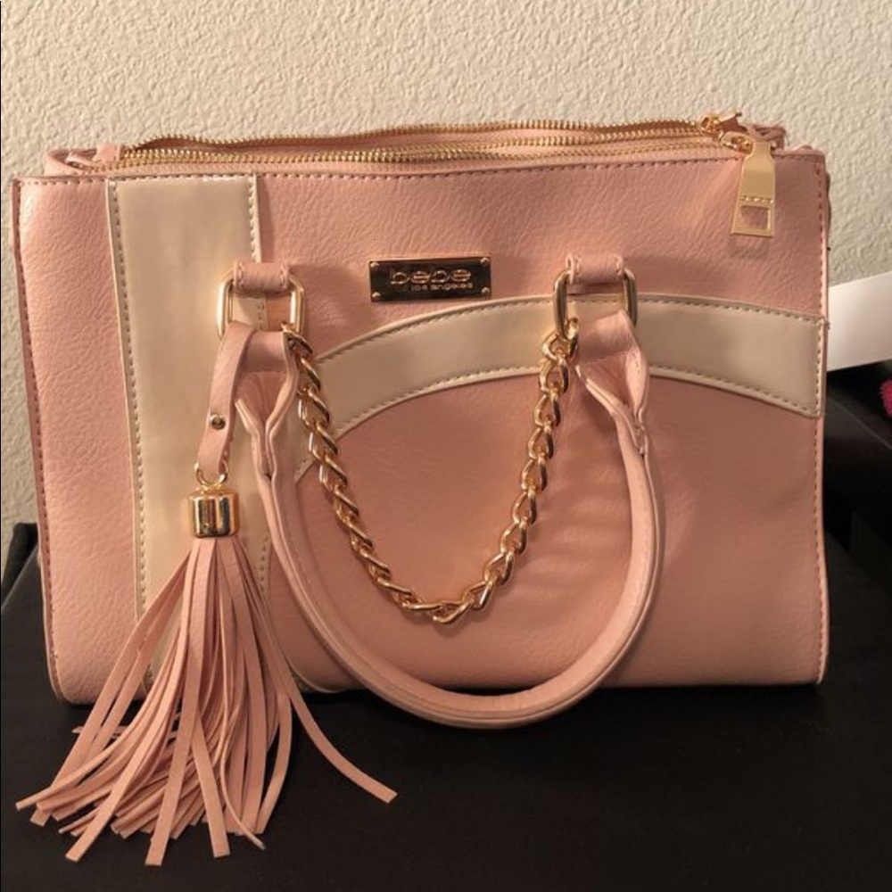 Bebe “blush Barbie” handbag/satchel